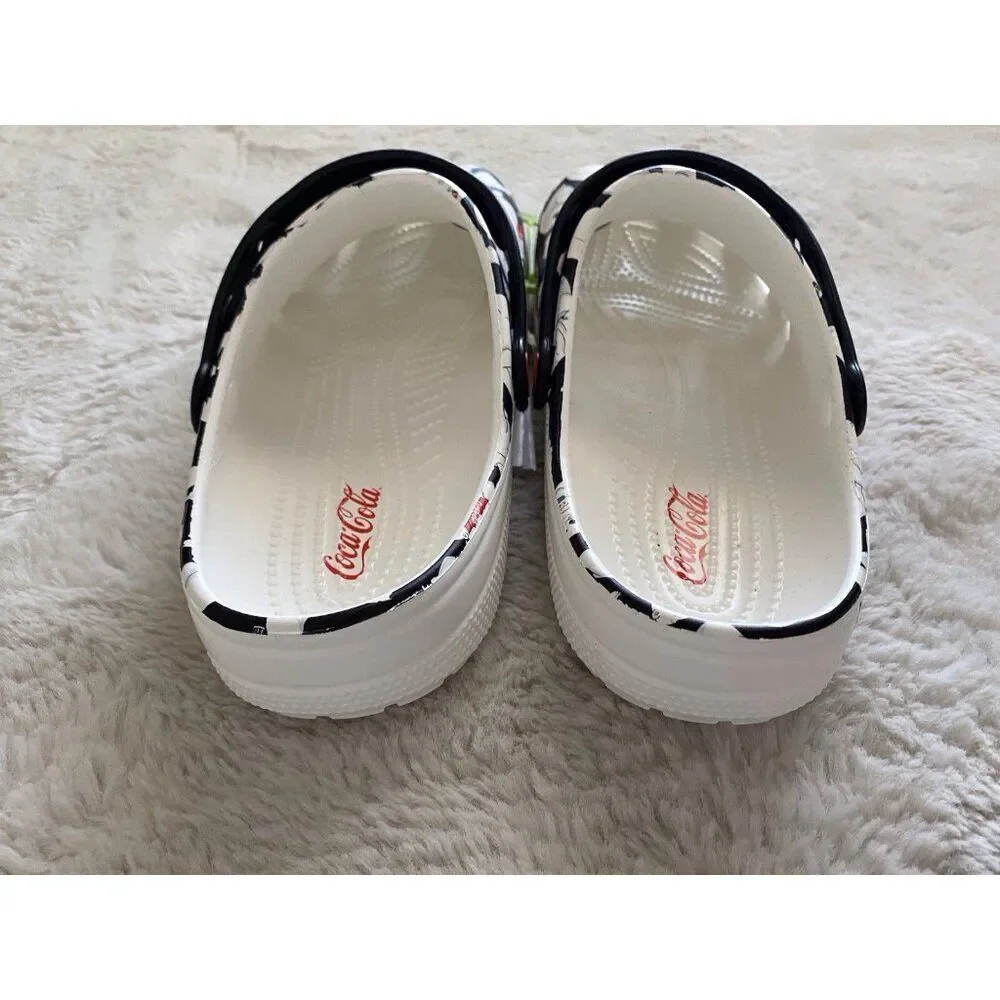 Crocs Coca-Cola Classic Polar Bear Clogs With Jibbitz 209314-100 Men’s Sz 13 NEW